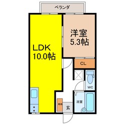 フレグランスオブスイートの物件間取画像